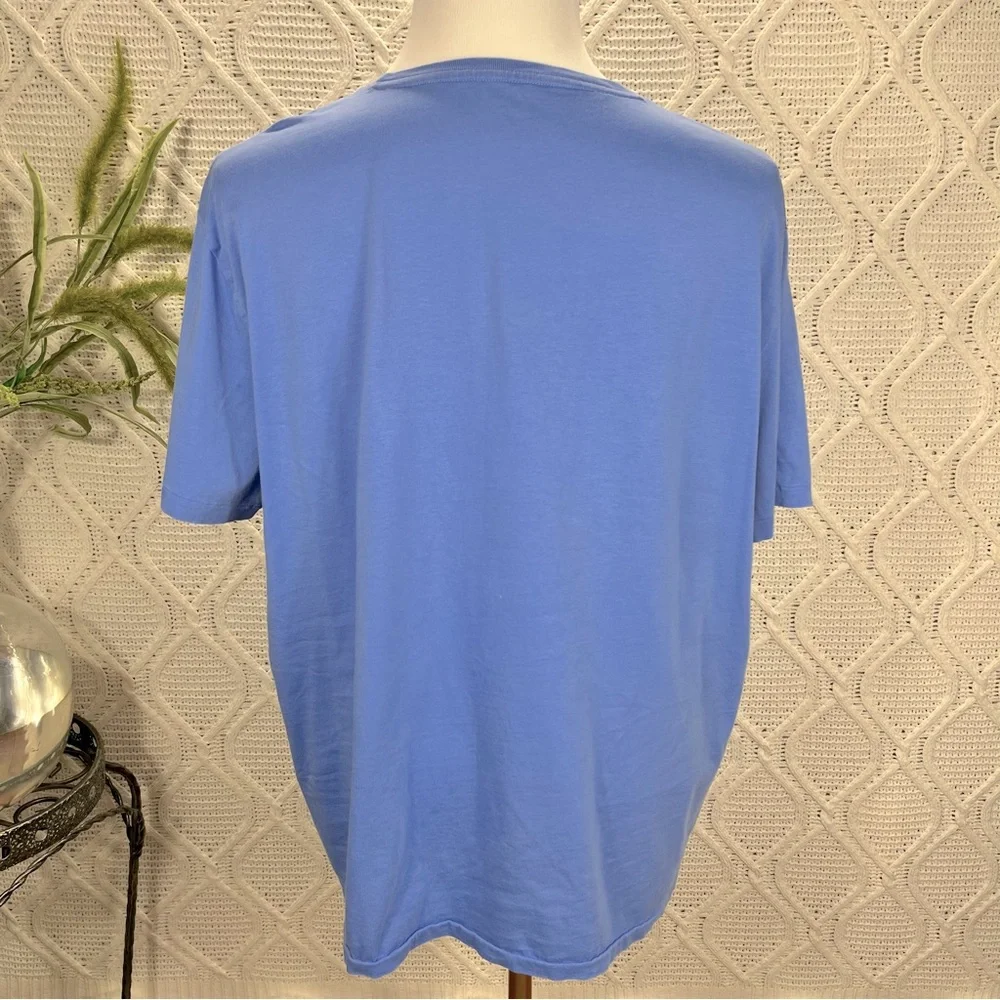 POLO RALPH LAUREN | Short Sleeve Basic T-Shirt‎ Blue XL